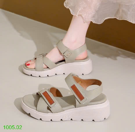 25HA1005.02 - SANDAL ĐẾ XUỒNG CHO NỮ