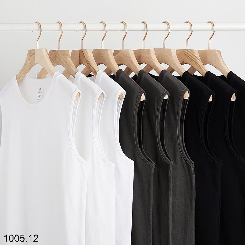 25HA1005.12 - SET 2 ÁO BA LỖ COTTON NAM
