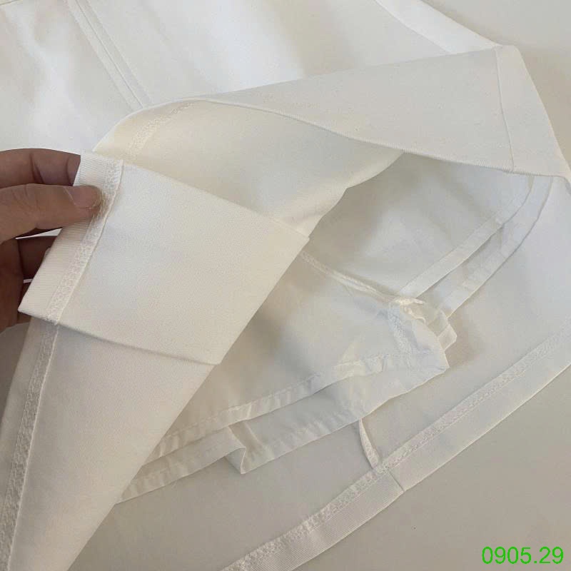 25HA0905.29 - VÁY NGẮN CHỮ A XẺ TRƯỚC