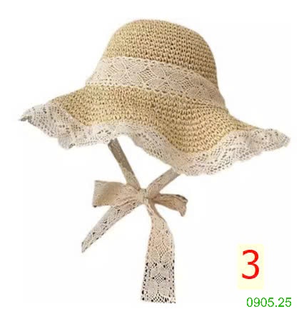 25HA0905.25 - MŨ CÓI ĐI BIỂN ĐIỆU ĐÀ