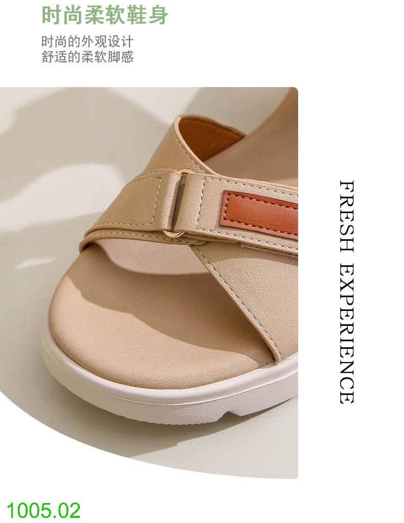 25HA1005.02 - SANDAL ĐẾ XUỒNG CHO NỮ