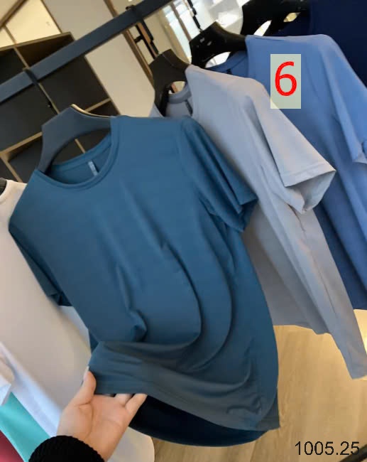 25HA1005.25 - ÁO THỂ THAO THOÁNG KHÍ NAM NỮ IN BLUE