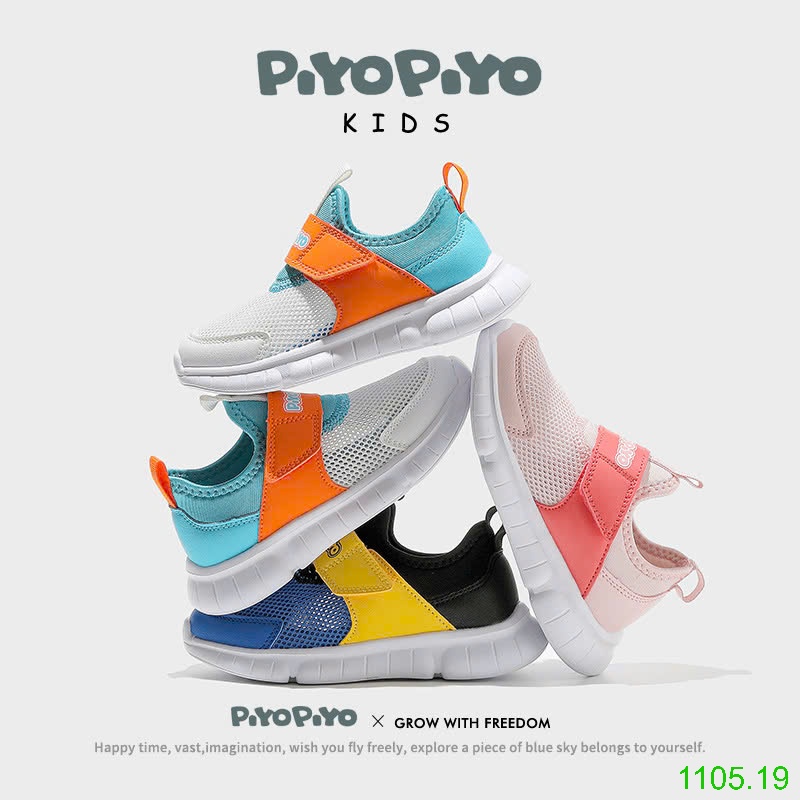 25HA1105.19 - GIÀY QUAI DÁN THOÁNG KHÍ CHO BÉ HÃNG PIYO KIDS