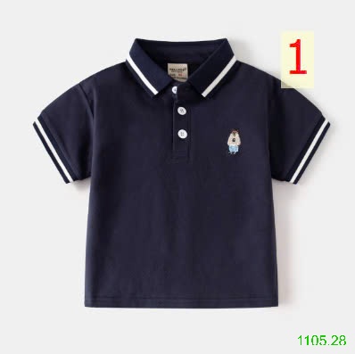 25HA1105.28 - ÁO POLO WELLKIDS BÉ TRAI
