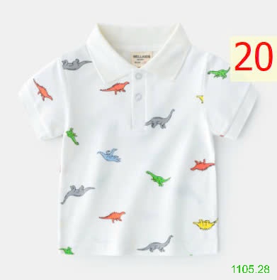 25HA1105.28 - ÁO POLO WELLKIDS BÉ TRAI