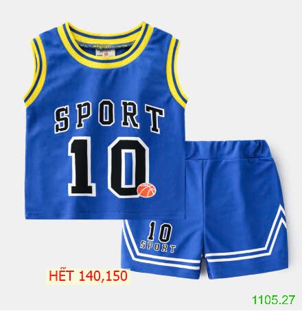 25HA1105.27 - BỘ THỂ THAO SÁT NÁCH WELLKIDS CHO BÉ