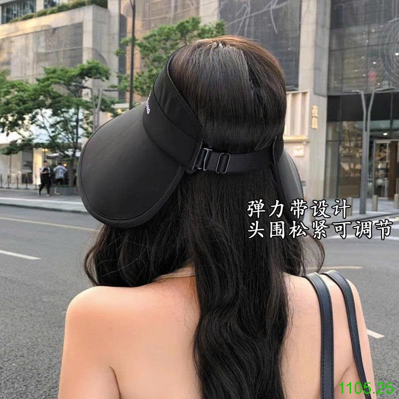 25HA1105.25 - MŨ CHỐNG NẮNG NỬA ĐẦU CHO NỮ