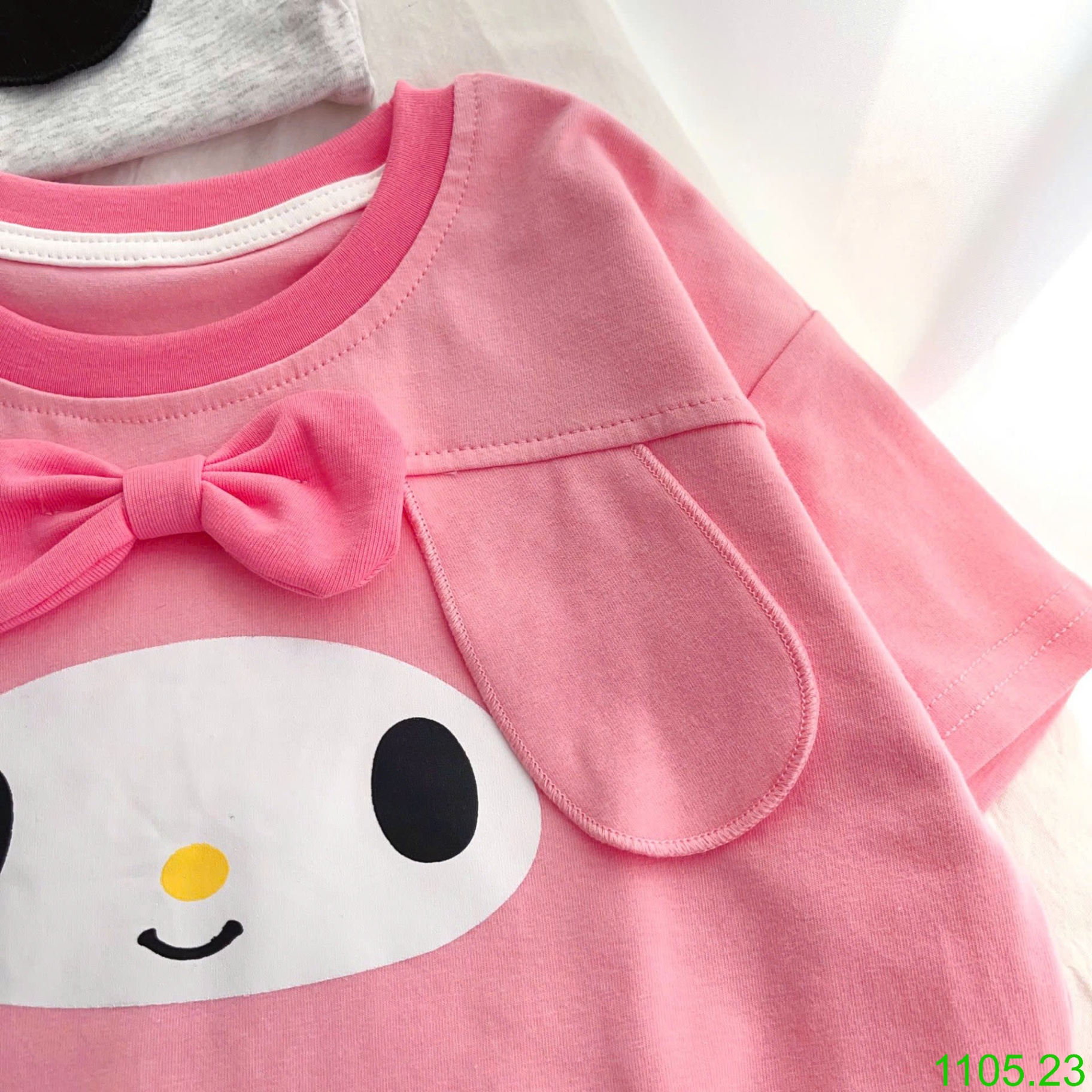 25HA1105.23 - BỘ COTTON HOẠT HÌNH DỄ THƯƠNG CHO BÉ
