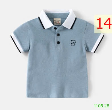 25HA1105.28 - ÁO POLO WELLKIDS BÉ TRAI