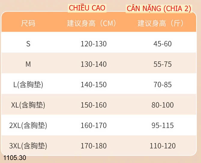 25HA1105.30 - SET BƠI 3 CHI TIẾT YUKE BÉ GÁI LỚN