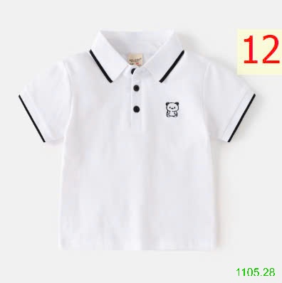 25HA1105.28 - ÁO POLO WELLKIDS BÉ TRAI