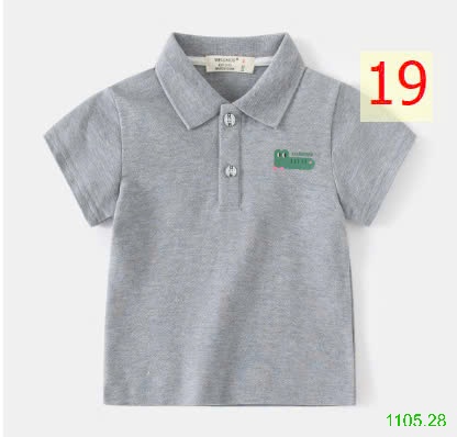 25HA1105.28 - ÁO POLO WELLKIDS BÉ TRAI