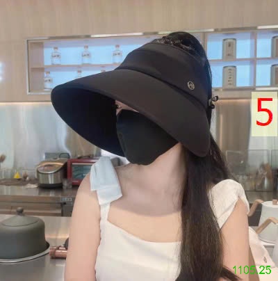 25HA1105.25 - MŨ CHỐNG NẮNG NỬA ĐẦU CHO NỮ