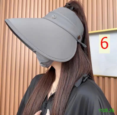 25HA1105.25 - MŨ CHỐNG NẮNG NỬA ĐẦU CHO NỮ