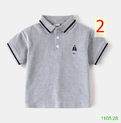 25HA1105.28 - ÁO POLO WELLKIDS BÉ TRAI