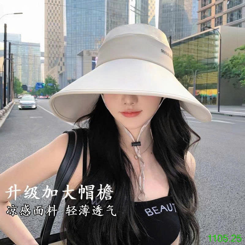 25HA1105.25 - MŨ CHỐNG NẮNG NỬA ĐẦU CHO NỮ