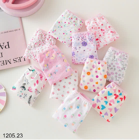 25HA1205.23 - SET 12 QUẦN CHÍP TAM GIÁC BÉ GÁI