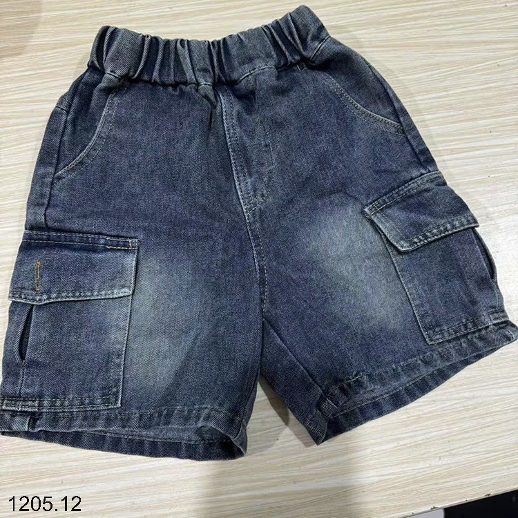 25HA1205.12 - QUẦN SHORT JEAN BÉ TRAI SIZE ĐẠI
