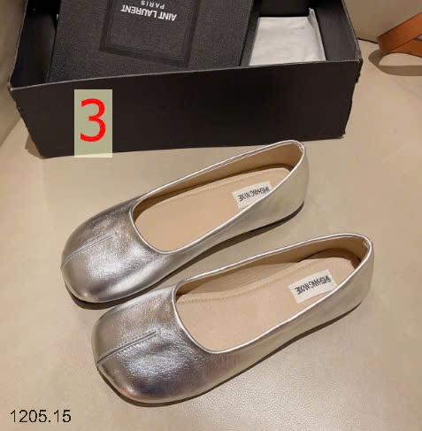 25HA1205.15 - GIÀY DA MỀN ĐẾ BẰNG CHO NỮ