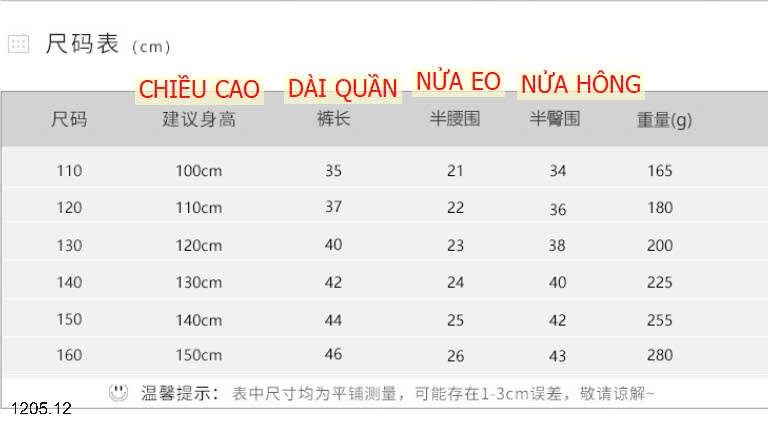 25HA1205.12 - QUẦN SHORT JEAN BÉ TRAI SIZE ĐẠI