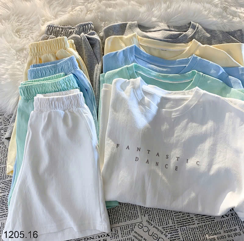 25HA1205.16 - BỘ COTTON MẶC NHÀ NỮ