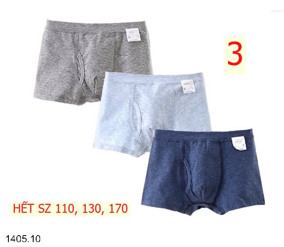 25HA1405.10 - SET 3 QUẦN CHÍP BÉ TRAI HÃNG MAMDADKIDS
