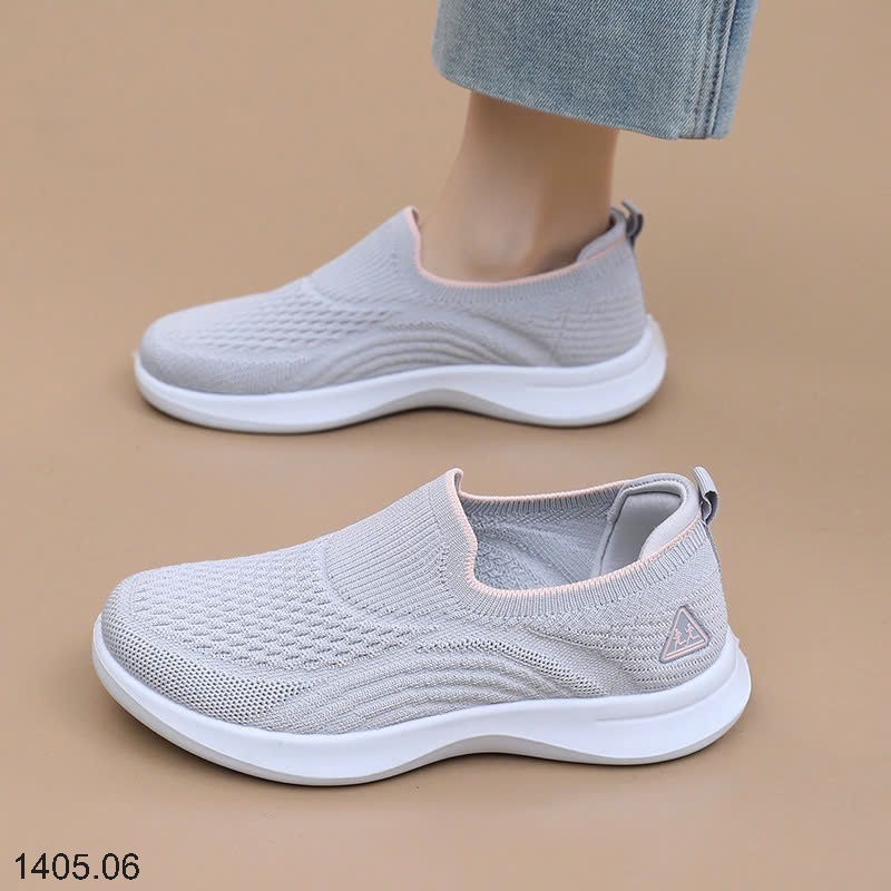 25HA1405.06 - GIÀY VẢI CHUN SLIP ON CHO NỮ