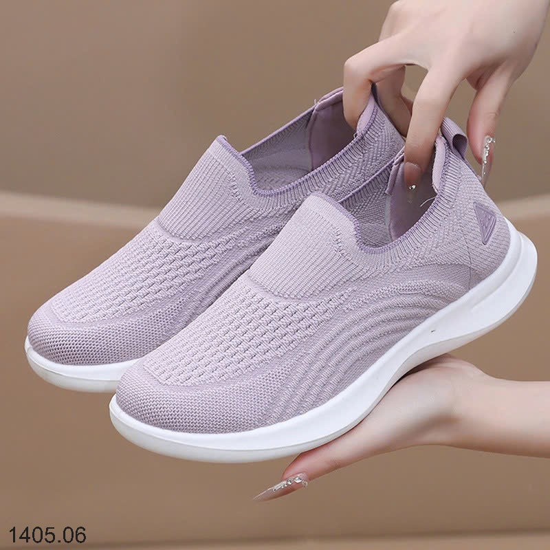 25HA1405.06 - GIÀY VẢI CHUN SLIP ON CHO NỮ
