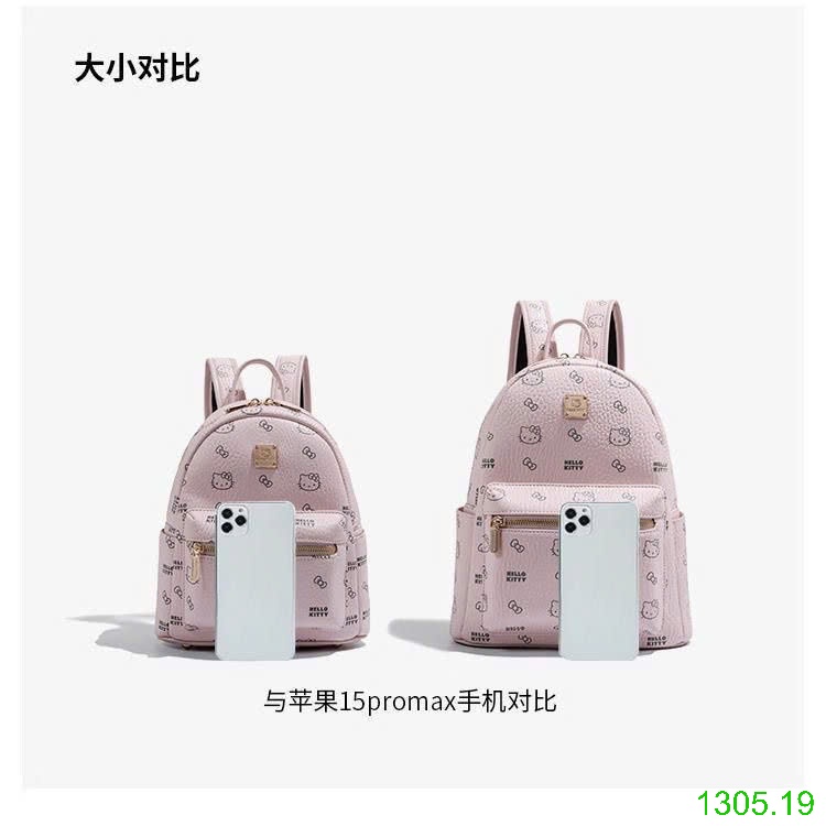 25HA1305.19 - BA LÔ HELLO KITTY THỜI TRANG CHARHP&KEJNT