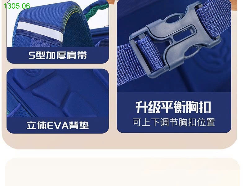 25HA1305.06 - BA LÔ BẢO VỆ CỘT SỐNG CHO BÉ YÊU