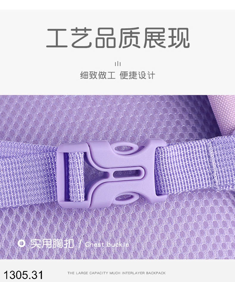 25HA1305.31 - BA LÔ HOẠT HÌNH 3D CHỐNG GÙ CHO BÉ