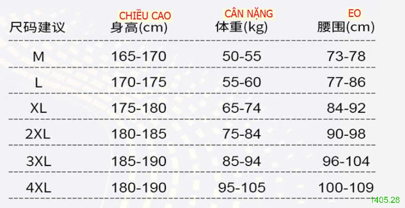 25HA1405.28 - QUẦN BƠI CHO NAM HÃNG 361