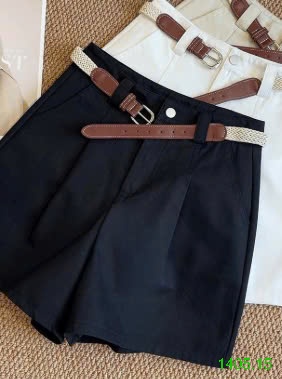 25HA1405.15 - QUẦN SHORT NỮ KÈM DÂY LƯNG ANNA