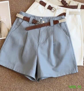 25HA1405.15 - QUẦN SHORT NỮ KÈM DÂY LƯNG ANNA
