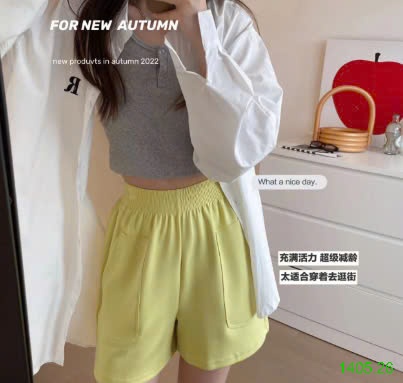 25HA1405.26 - QUẦN SHORT NỮ BU XIAOJIU