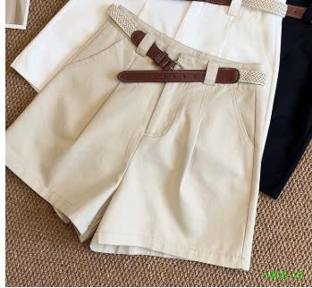 25HA1405.15 - QUẦN SHORT NỮ KÈM DÂY LƯNG ANNA