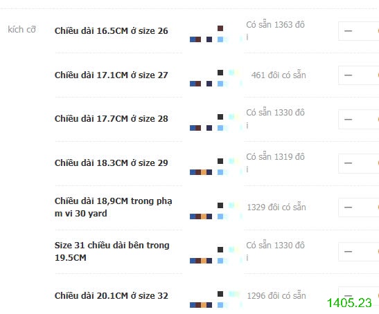 25HA1405.23 - SANDAL CHO BÉ YÊU
