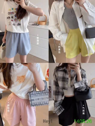 25HA1405.26 - QUẦN SHORT NỮ BU XIAOJIU
