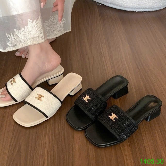 25HA1405.30 - GUỐC ĐẾ VUÔNG PHONG CÁCH CHANEL