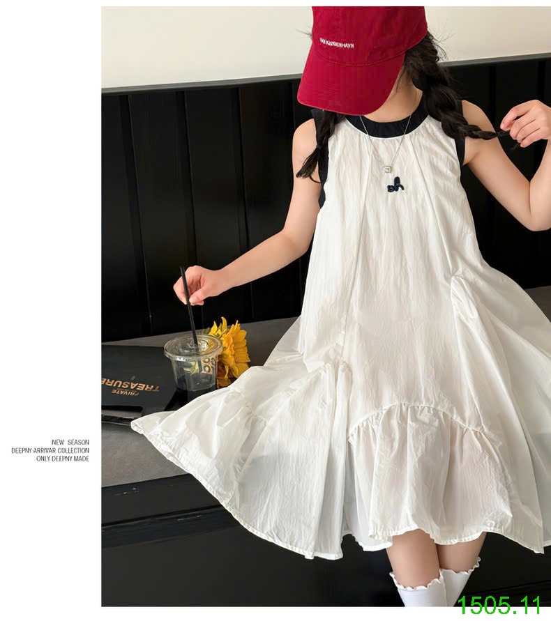 25HA1505.11 - VÁY BABY DOLL BÉ GÁI