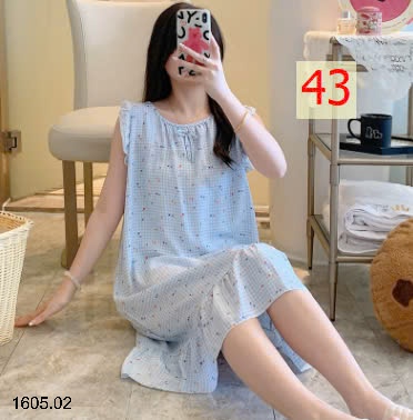 25HA1605.02 - VÁY LANH VIỀN BÈO CHO NỮ