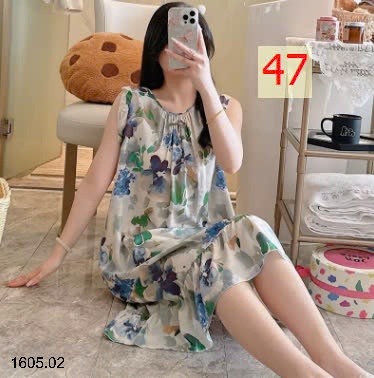 25HA1605.02 - VÁY LANH VIỀN BÈO CHO NỮ