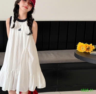 25HA1505.11 - VÁY BABY DOLL BÉ GÁI