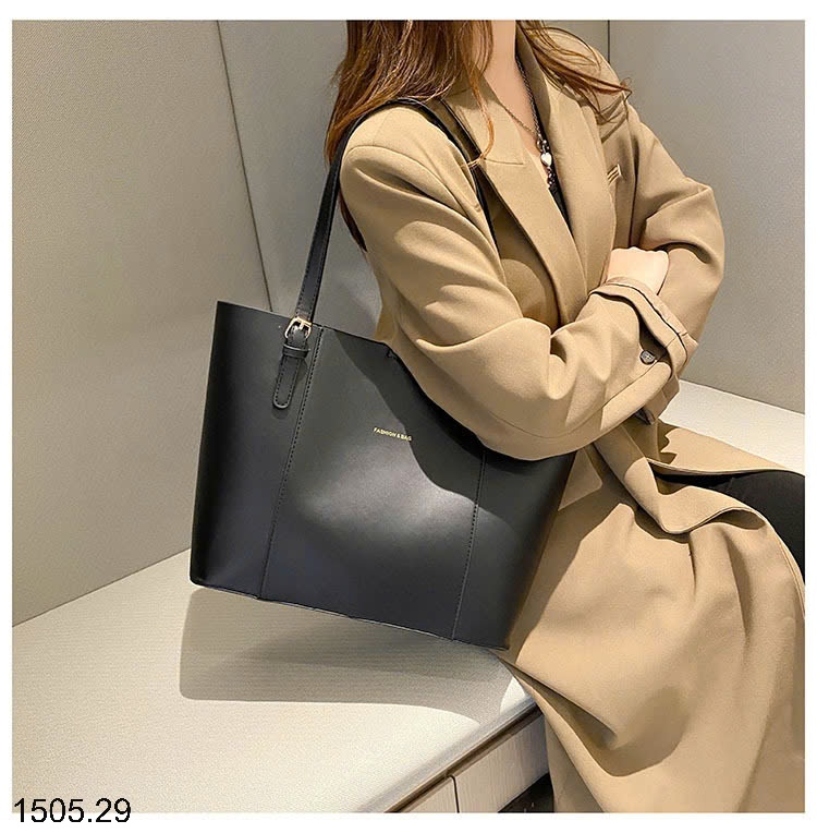 25HA1505.29 - TÚI TOTE ĐEO VAI PHONG CÁCH RETRO