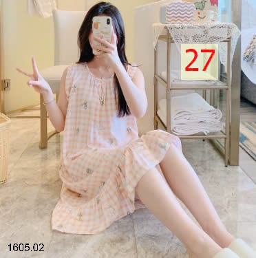 25HA1605.02 - VÁY LANH VIỀN BÈO CHO NỮ