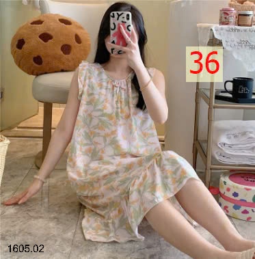 25HA1605.02 - VÁY LANH VIỀN BÈO CHO NỮ