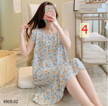25HA1605.02 - VÁY LANH VIỀN BÈO CHO NỮ