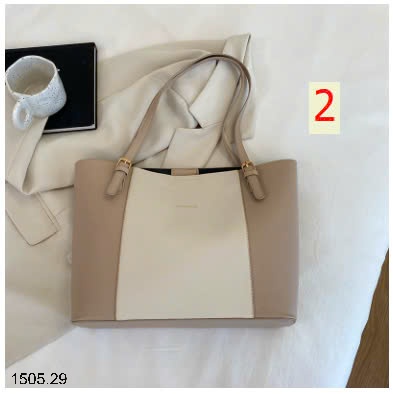 25HA1505.29 - TÚI TOTE ĐEO VAI PHONG CÁCH RETRO