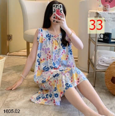 25HA1605.02 - VÁY LANH VIỀN BÈO CHO NỮ