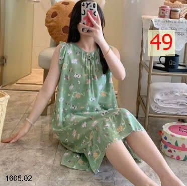 25HA1605.02 - VÁY LANH VIỀN BÈO CHO NỮ